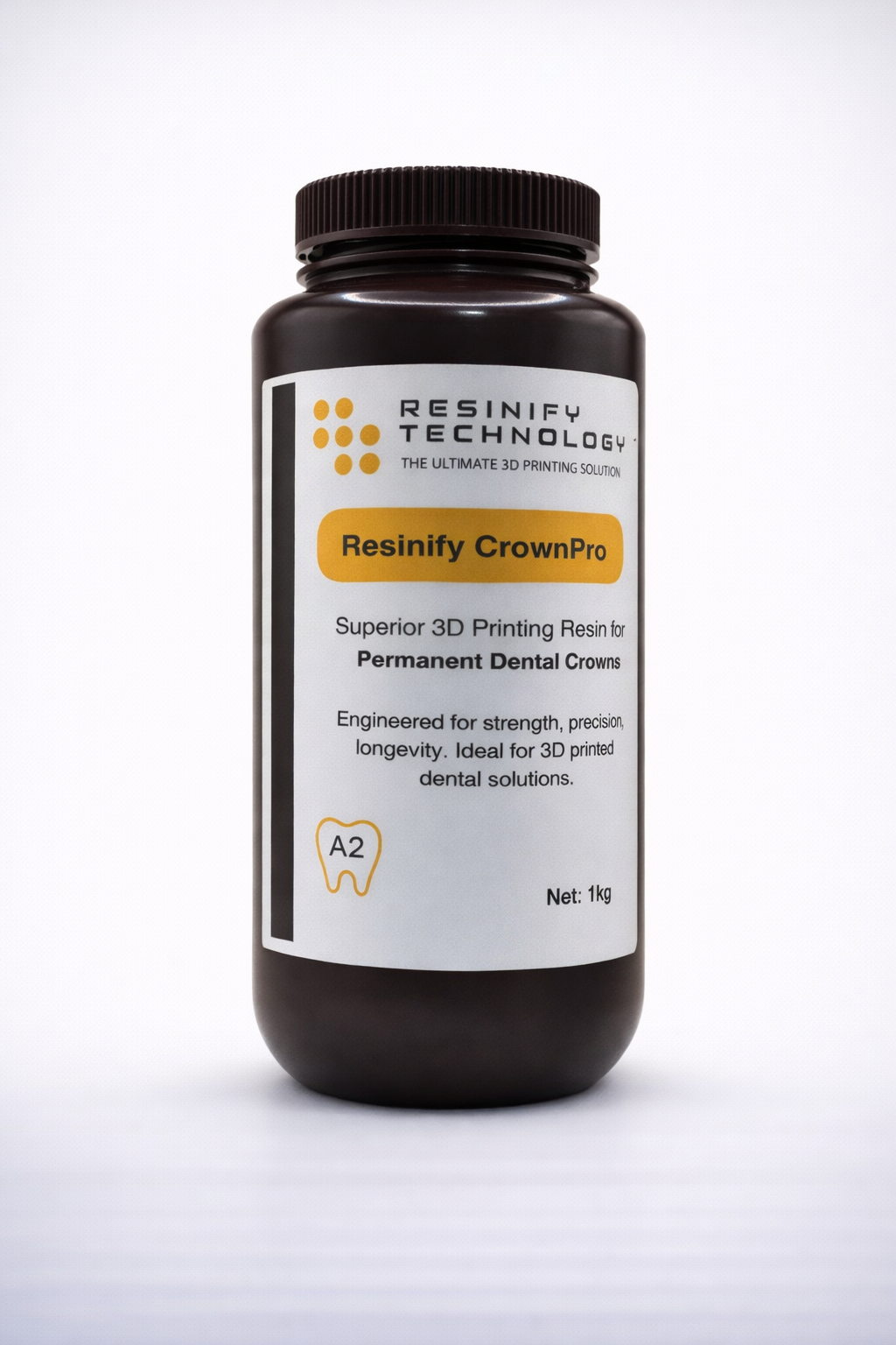 CrownPro™ Permanent Crown Resin – High Strength, Biocompatible