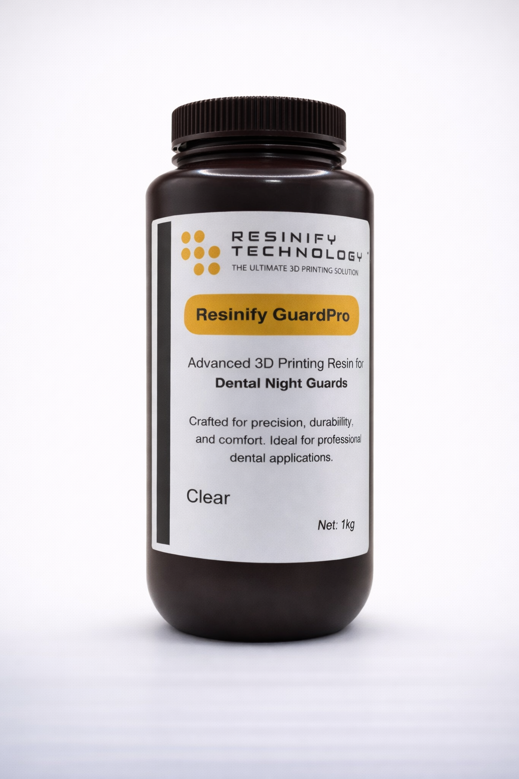 GuardPro™ Night Guard & Splint Resin – Clear, Biocompatible