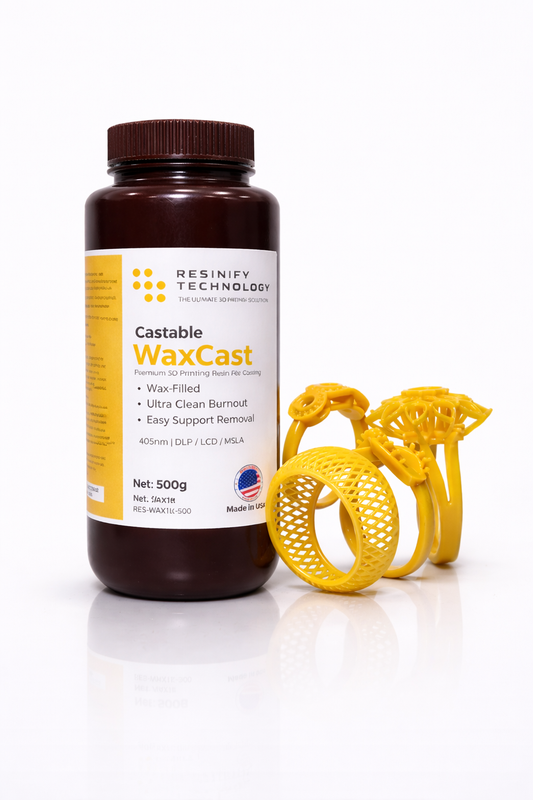 WaxCast™ Castable Resin – Jewelry Casting, Zero Ash